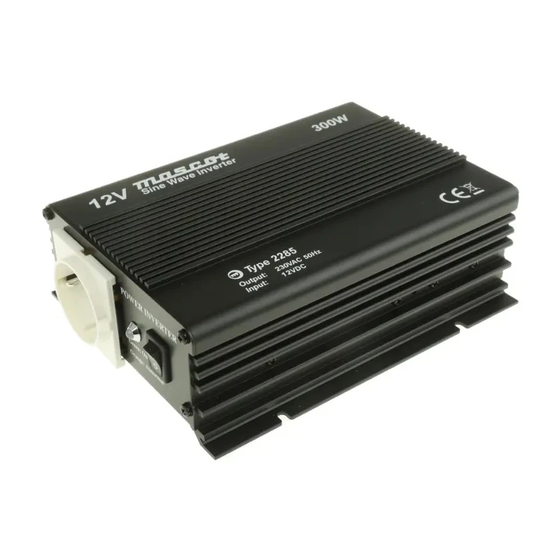Mascot 500W Power Inverter 30V DC Input 230V AC Output 90% Efficiency 1.55kg 190x148x67mm 2285000041