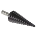 EXACT HSS Step Drill Bit 12 to 20 mm Diameter, 98 mm Length, Hex Shank, Titanium Aluminium Nitride Coated 4450068