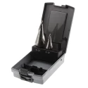 RS PRO 2-Piece Step Drill Bit Set for Metal, High Speed Steel, 5 mm Min to 31 mm Max 499-261