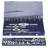 EVENTUS 52-Piece High Speed Steel Thread Tap & Die Set M3 - M20, Metric Standard, Hand Tap 4410723