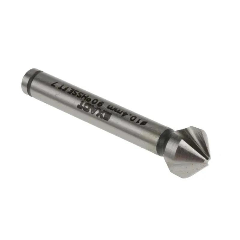 EXACT Drill Bit, 10.4 mm Head Diameter, 3 Flutes, 90° Countersink Angle, 50 mm Length, 6 mm Shank Diameter 4405713