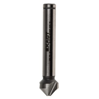 EXACT High Speed Steel-E Drill Bit 12.4 mm Head Diameter 3 Flutes 90° Countersink Angle 8 mm Shank Diameter Model 4405715