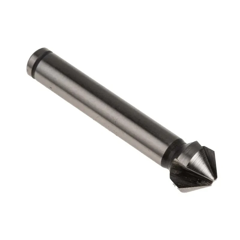 EXACT High Speed Steel-E Drill Bit 12.4 mm Head Diameter 3 Flutes 90° Countersink Angle 8 mm Shank Diameter Model 4405715
