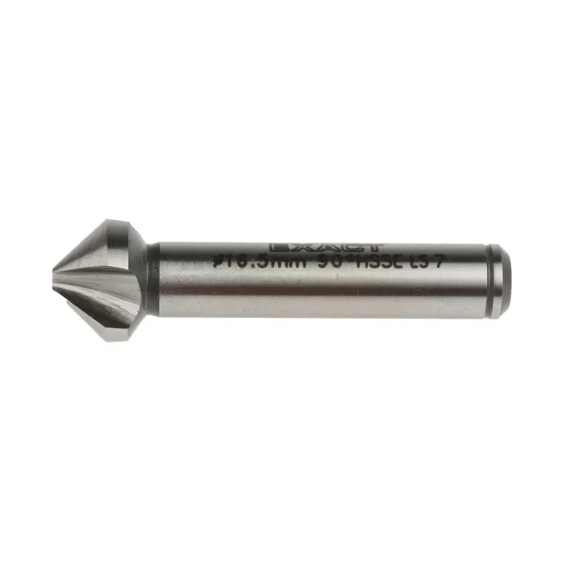 EXACT High Speed Steel-E Drill Bit 16.5 mm Head Diameter 90° Countersink Angle 3 Flutes 60 mm Overall Length 10 mm 4405718