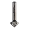 EXACT High Speed Steel-E Drill Bit 20.5 mm Head Diameter 3 Flute 90° Countersink Angle 63 mm Length 10 mm Shank 4405720