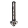 EXACT High Speed Steel-E Drill Bit 20.5 mm Head Diameter 3 Flute 90° Countersink Angle 63 mm Length 10 mm Shank 4405720