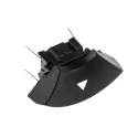 MEC Black Round IP67 Rated Tactile Switch, SPST 50mA 24V DC Momentary PCB Mount IP67 