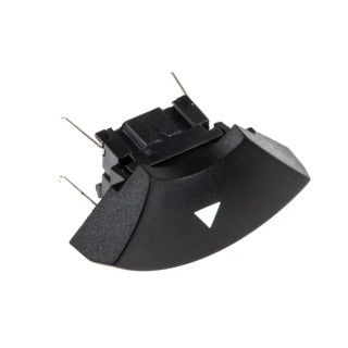 MEC Black Round IP67 Rated Tactile Switch, SPST 50mA 24V DC Momentary PCB Mount IP67 