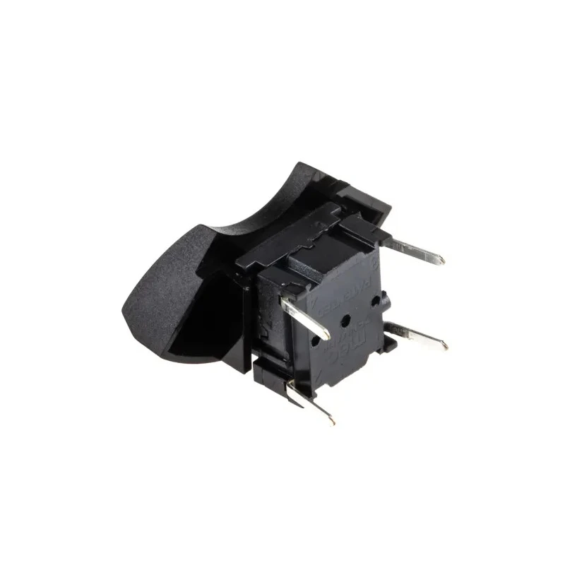 MEC Black Round IP67 Rated Tactile Switch, SPST 50mA 24V DC Momentary PCB Mount IP67 