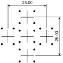 MEC Black Round IP67 Rated Tactile Switch, SPST 50mA 24V DC Momentary PCB Mount IP67 
