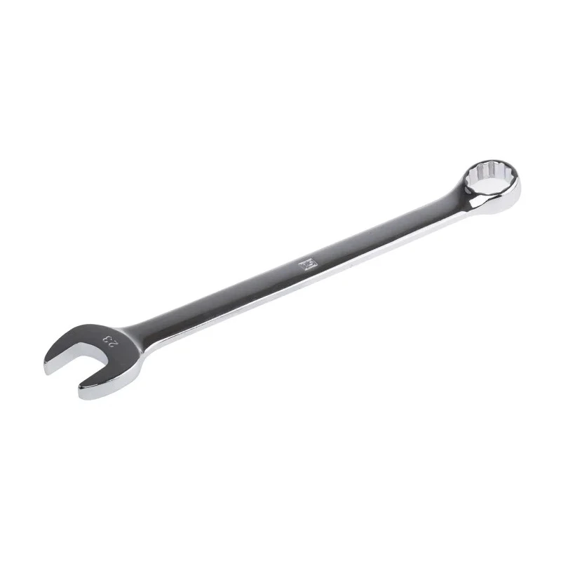 RS PRO Combination Spanner 23 mm, 292mm Overall Chrome Vanadium Steel Chrome Finish ANSI Model 495-3582