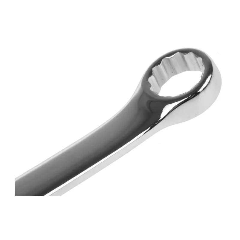 RS PRO Combination Spanner 15 mm, 198mm Overall Chrome Vanadium Steel Chrome Finish 495-3497