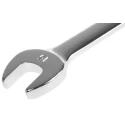 RS PRO Combination Spanner 15 mm, 198mm Overall Chrome Vanadium Steel Chrome Finish 495-3497