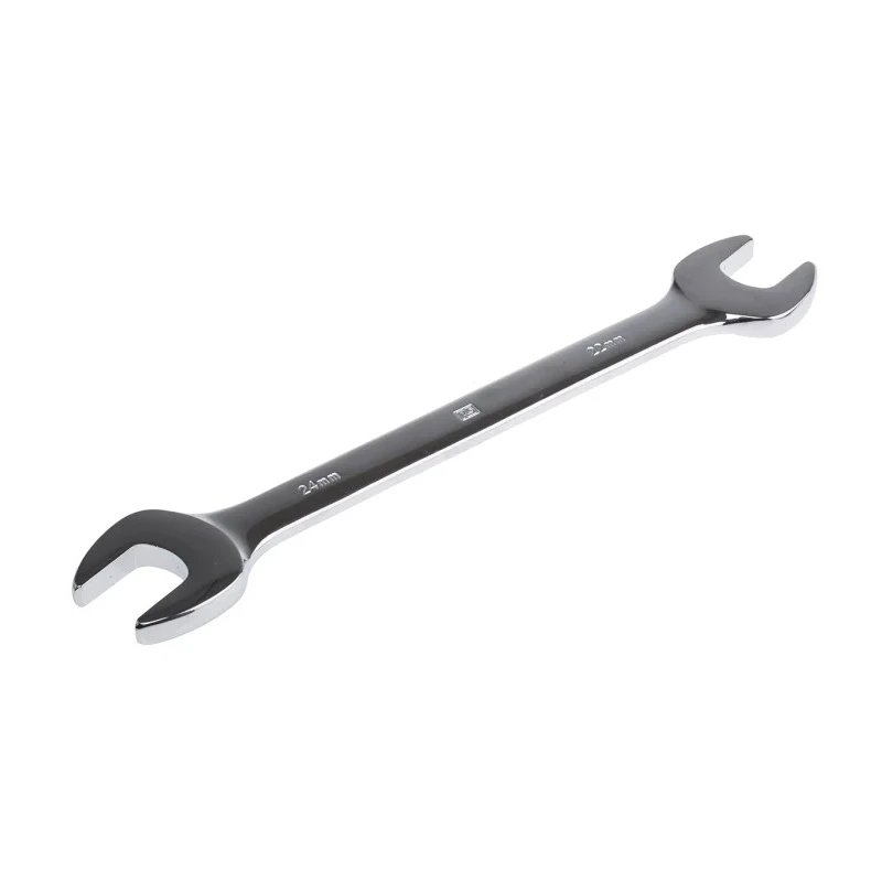 RS PRO Double Ended Open Spanner Metric 22 to 24 mm Chrome Vanadium Steel 293mm 495-3829