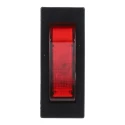 TE Connectivity Illuminated SPST On-Off Rocker Switch Panel 10A Polyamide 66 Gemini A Series 1634202-5