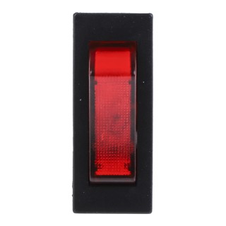 TE Connectivity Illuminated SPST On-Off Rocker Switch Panel 10A Polyamide 66 Gemini A Series 1634202-5