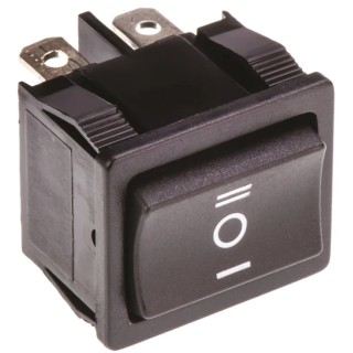 TE Connectivity DPDT On-Off-On (On)-Off-(On) Rocker Switch Panel 10A 125Vac 6A 250Vac 2-1634200-5