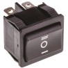 TE Connectivity DPDT On-Off-On (On)-Off-(On) Rocker Switch Panel 10A 125Vac 6A 250Vac 2-1634200-5