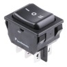 TE Connectivity DPDT Rocker Switch Panel On-Off-On Operation 16A Contact Current Model 1-1634201-2