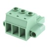 Phoenix Contact Pluggable Terminal Block 3-Contact, 10.16 mm Pitch, Screw Connection, Horizontal Orientation 1967469