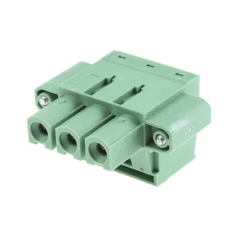 Phoenix Contact Pluggable Terminal Block 3-Contact, 10.16 mm Pitch, Screw Connection, Horizontal Orientation 1967469