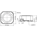 TDK Shielded Surface Mount Inductor with Ferrite Core 10μH ±20%, 1.5 A DC Current, Wirewound B82462G4103M000