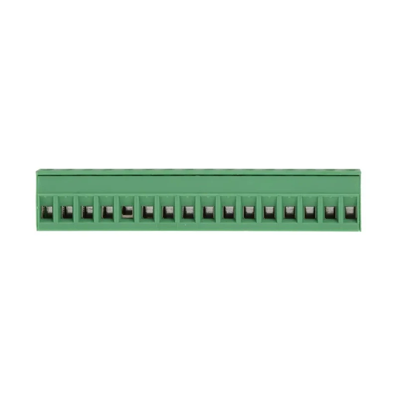 Phoenix Contact MSTB 2.5/16-ST-5.08 Series Pluggable Terminal Block, 16-Contact, 5.08 mm Pitch, 1 Row, Green 1757158