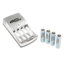 Ansmann Battery Charger Microprocessor Controlled Plug-In Charger for NiCd, NiMH AA AAA Batteries 5.6V 0.5A 5117003-UK