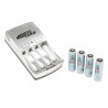 Ansmann Battery Charger Microprocessor Controlled Plug-In Charger for NiCd, NiMH AA AAA Batteries 5.6V 0.5A 5117003-UK