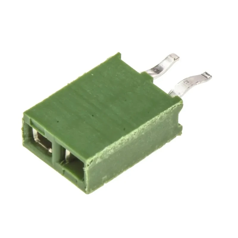 TE Connectivity AMPMODU HV100 Series Straight Through Hole PCB Socket, 2-Contact, 1 Row, 2.54 mm Pitch Solder HV100