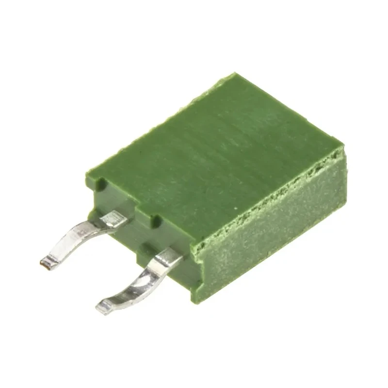 TE Connectivity AMPMODU HV100 Series Straight Through Hole PCB Socket, 2-Contact, 1 Row, 2.54 mm Pitch Solder HV100