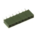 TE Connectivity AMPMODU Series Straight Through Hole PCB Socket, 8-Contact, 1 Row, 2.54 mm Pitch, Solder Termination HV100