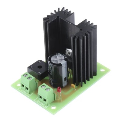 OEP Linear Power Supply 20V AC Input, 1 A Output Current, 12V Maximum Output Voltage PS4007