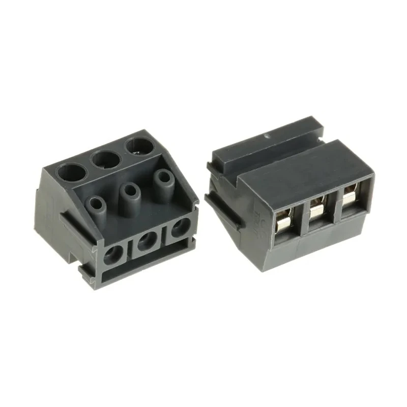 RS PRO PCB Terminal Block, 3-Contact, 5 mm Pitch, 1 Row, Screw Wire Connection, 10A 300V 494-8855