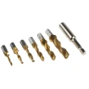 EXACT Tap & Drill Set, M10 Thread, Metric Standard, HSS, 7 Pieces 4405930