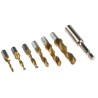 EXACT Tap & Drill Set, M10 Thread, Metric Standard, HSS, 7 Pieces 4405930