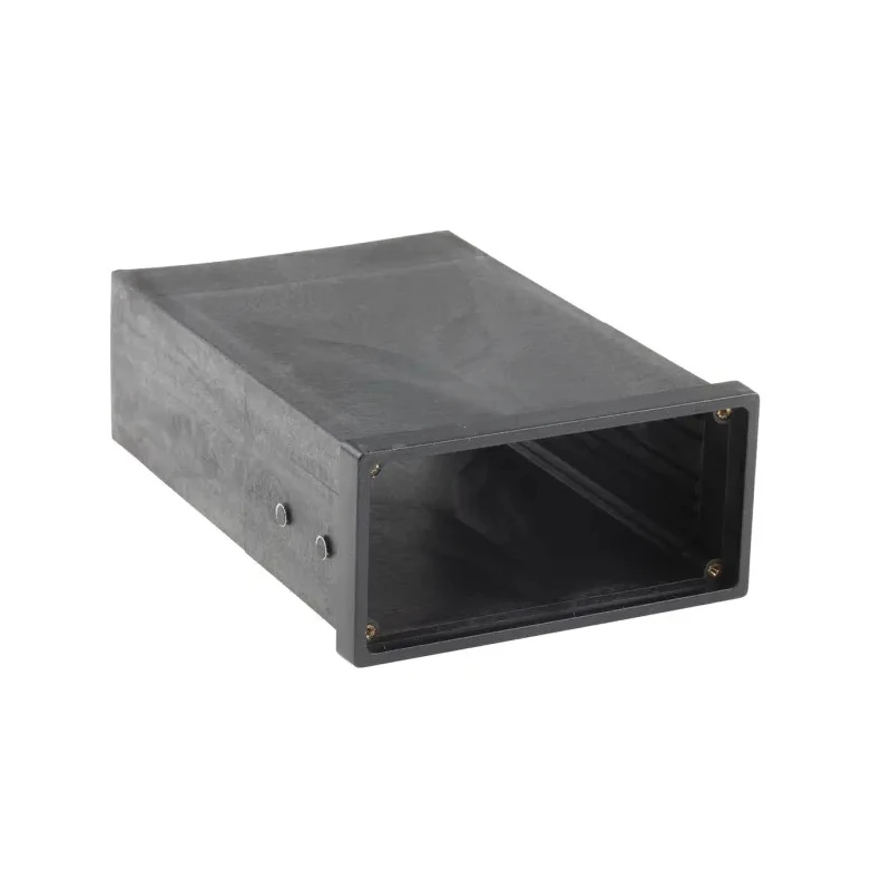 RS PRO Black Flame Retardant Glass Fibre Reinforced Noryl Instrument Case 48 mm x 138 mm x 96 mm 500-005