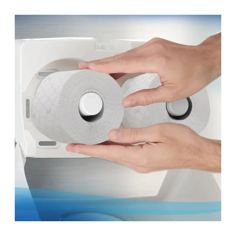 SCOTT Commercial Grade 2-Ply Toilet Roll 38.4m Roll Length 11520 Sheets 36 Rolls 45mm Core Diameter 8538