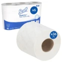 SCOTT Commercial Grade 2-Ply Toilet Roll 38.4m Roll Length 11520 Sheets 36 Rolls 45mm Core Diameter 8538