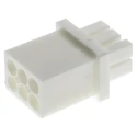 TE Connectivity Mini-Universal MATE-N-LOK Wire to Wire Connector Cable 6 Crimp 600V ac 9A 794895-1