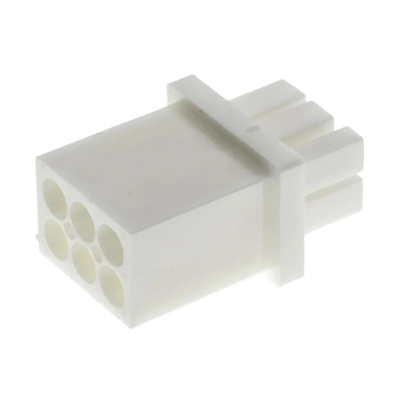 TE Connectivity Mini-Universal MATE-N-LOK Wire to Wire Connector Cable 6 Crimp 600V ac 9A 794895-1