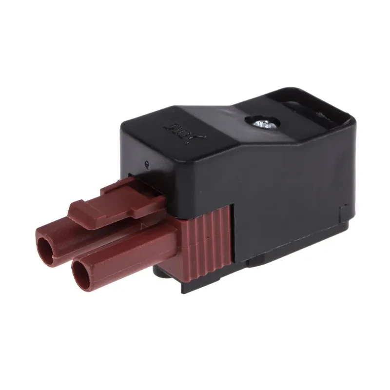 RS PRO Non-Fused Terminal Block 2-Way 2.5mm² Wire 16A Screw 400V Nylon Brass Contacts 495-6200