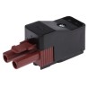 RS PRO Non-Fused Terminal Block 2-Way 2.5mm² Wire 16A Screw 400V Nylon Brass Contacts 495-6200