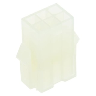 TE Connectivity MATE-N-LOK Wire to Wire Connector Panel 6 Crimp 600V AC 9.5A 172331-1
