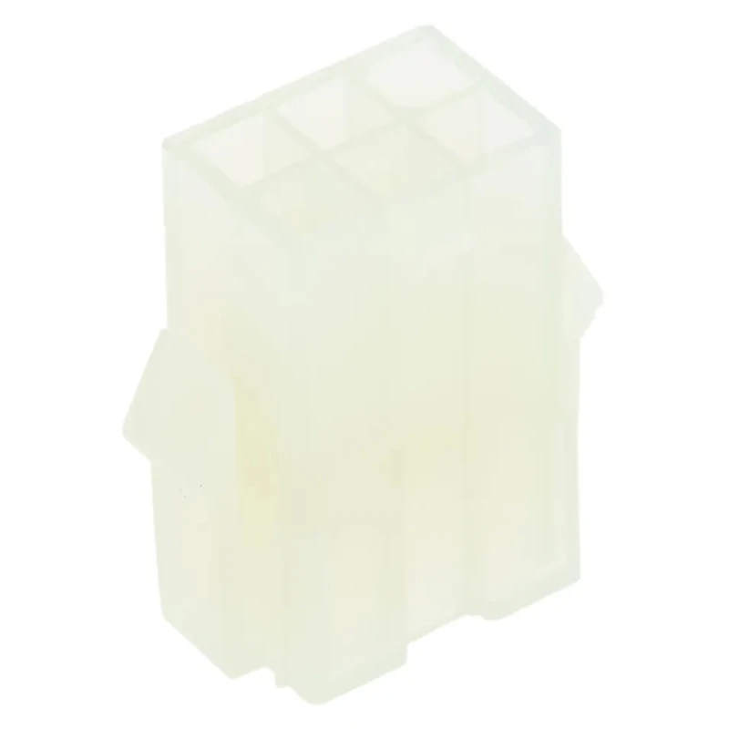 TE Connectivity MATE-N-LOK Wire to Wire Connector Panel 6 Crimp 600V AC 9.5A 172331-1