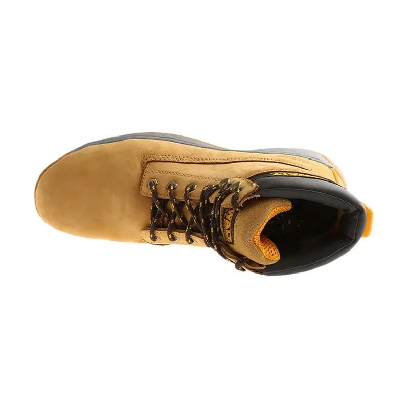 DeWALT Apprentice Honey Steel Toe Capped Men's Safety Boots EU 44 UK 10 US 11 Lace Up Nubuck Rubber Sole APPRENTICE SIZE 10