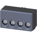 Siemens Advanced Motor Starter IP20 Series 3RA6, Compact Auxiliary Contacts, 32mm x 45mm x 25mm 