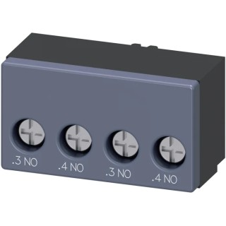 Siemens Advanced Motor Starter IP20 Series 3RA6, Compact Auxiliary Contacts, 32mm x 45mm x 25mm 
