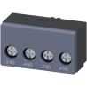 Siemens Advanced Motor Starter IP20 Series 3RA6, Compact Auxiliary Contacts, 32mm x 45mm x 25mm