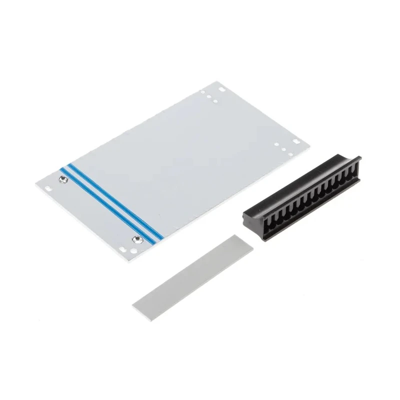 RS PRO Grey Aluminium Front Panel 3 U 14 HP Rack Panel 500-746